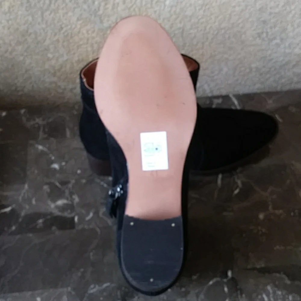 French Connection Suede Ankle Boots sz 41 NWOB